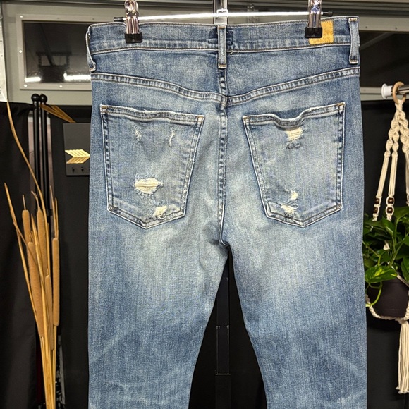 Citizens of Humanity Light Blue Distressed bootcut flare Jeans - Picture 6 of 9